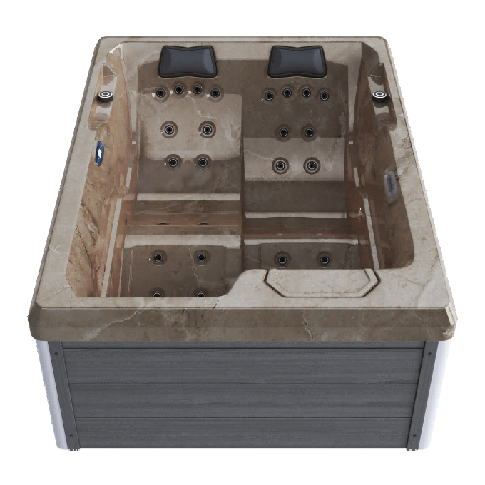 HELEN Gray Plume Sunset Glow