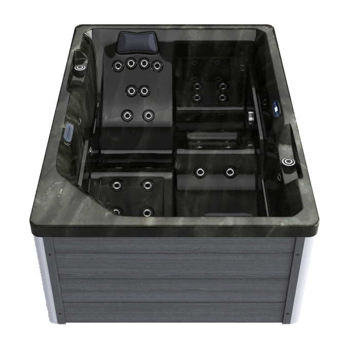 URCO Gray Plume Pearlescent Onyx