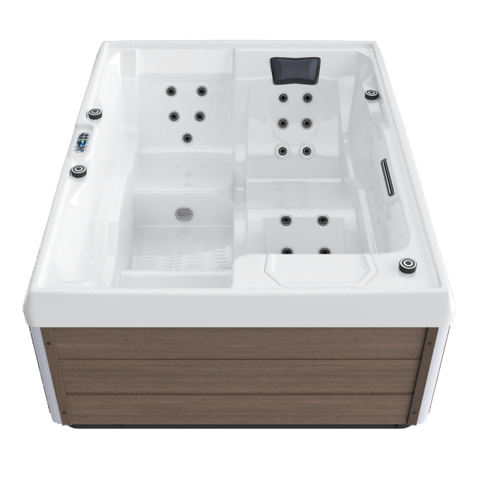 ATALANTA Mahogany White