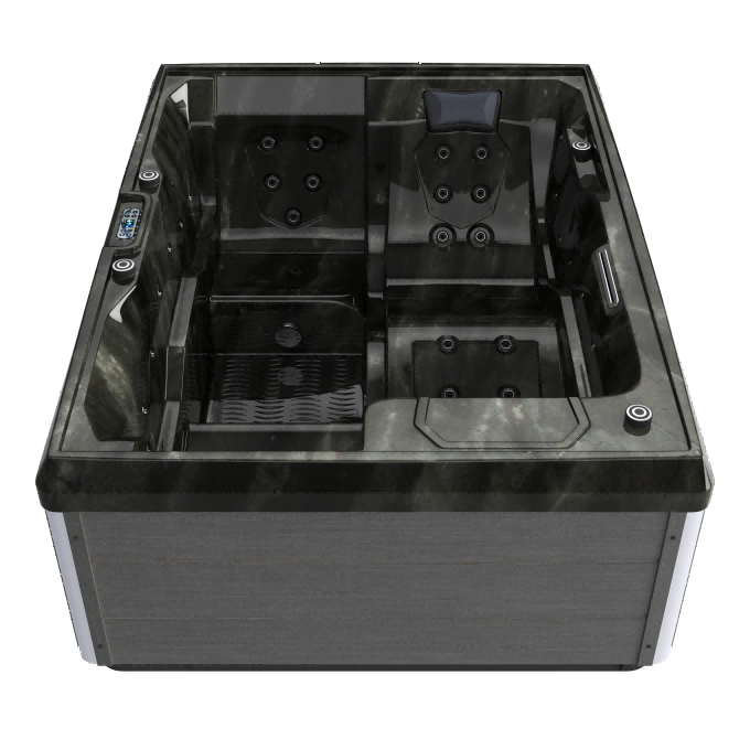 ATALANTA Grid Ash Pearlescent Onyx