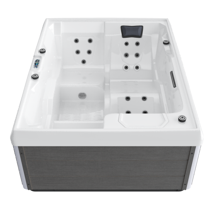 ATALANTA Grid Ash White