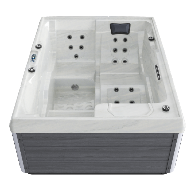 ATALANTA Gray Plume Cloud Ash