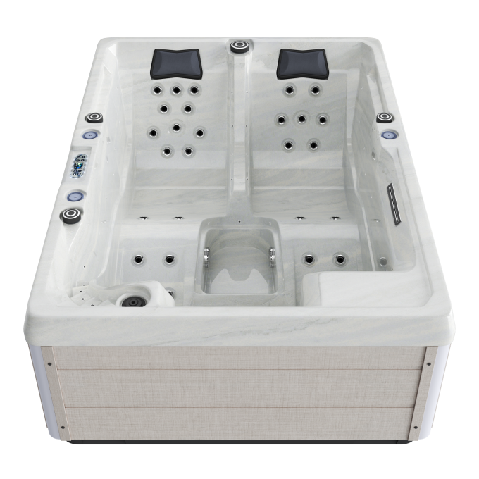 PERSEPHONE Woven Linen Cloud Ash