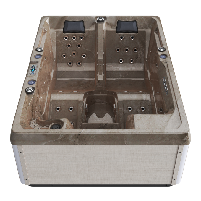 PERSEPHONE Woven Linen Sunset Glow