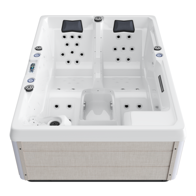 PERSEPHONE Woven Linen White