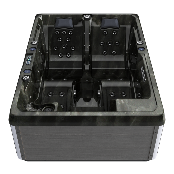 PERSEPHONE Grid Ash Pearlescent Onyx