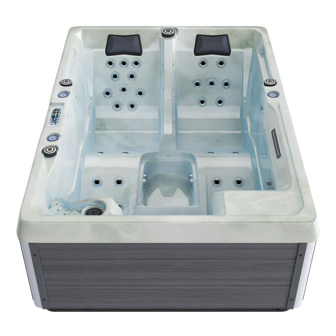 PERSEPHONE Gray Plume Cloud Azure