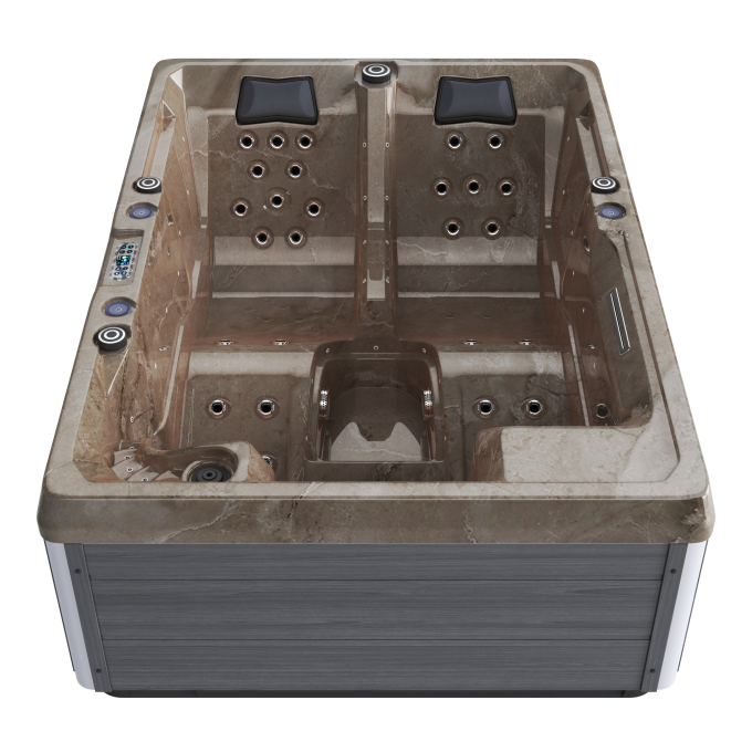 PERSEPHONE Gray Plume Sunset Glow