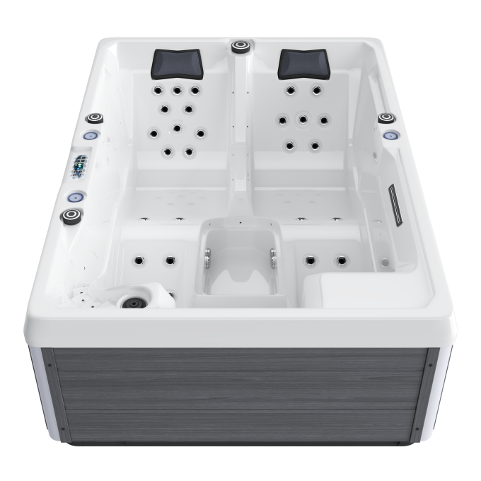 PERSEPHONE Gray Plume White