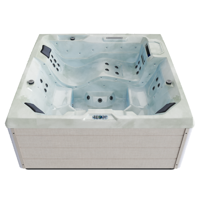 CLORIS Woven Linen Cloud Azure