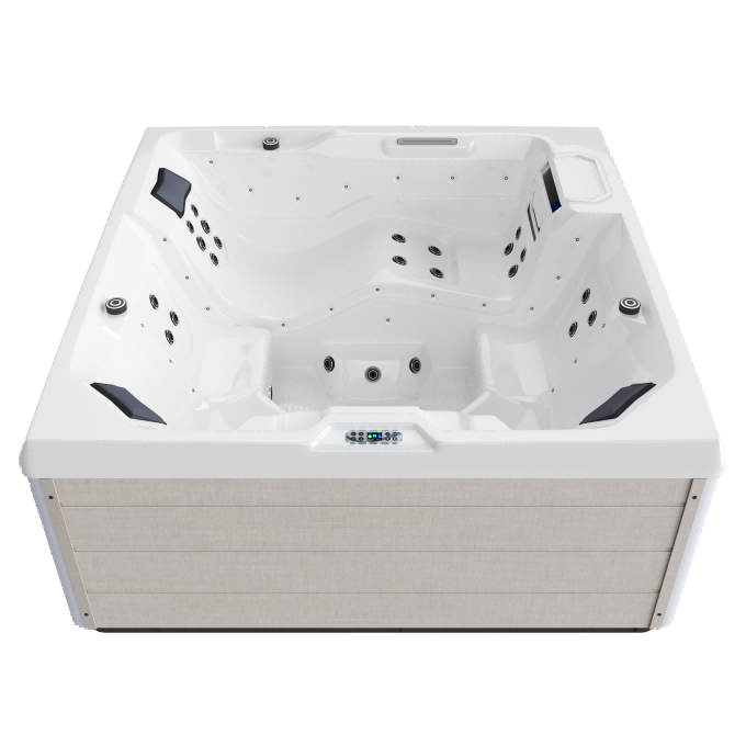 CLORIS Woven Linen White