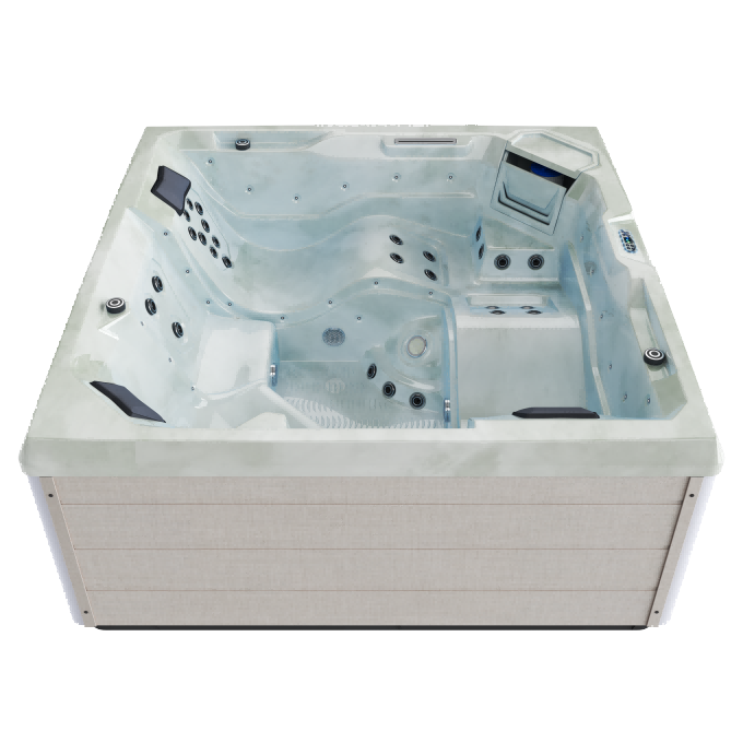 MUSE Woven Linen Cloud Azure