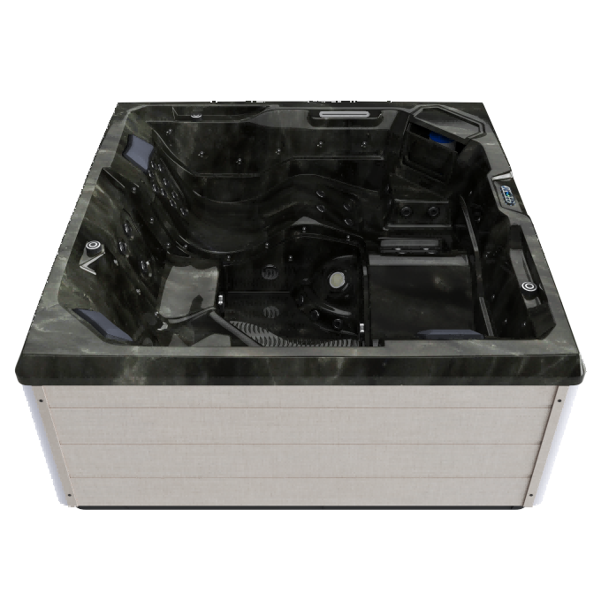 MUSE Woven Linen Pearlescent Onyx