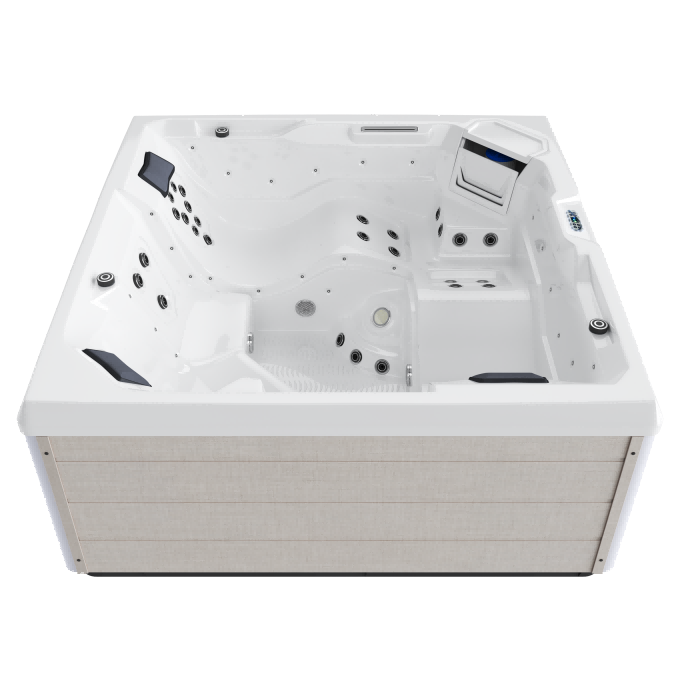 MUSE Woven Linen White