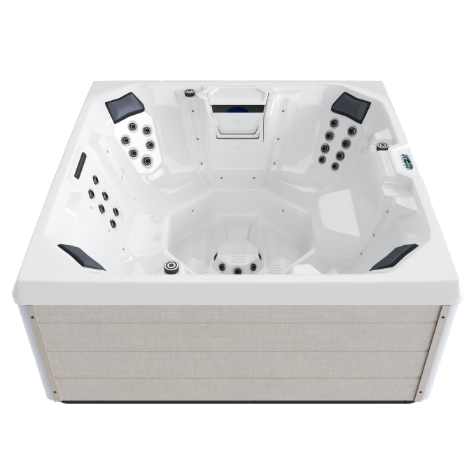 CALYPSO Woven Linen White