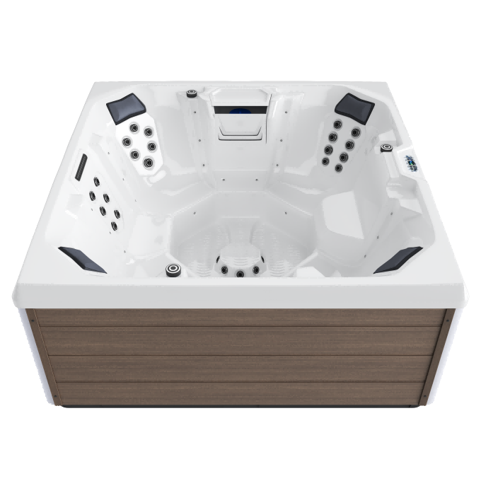 CALYPSO Mahogany White