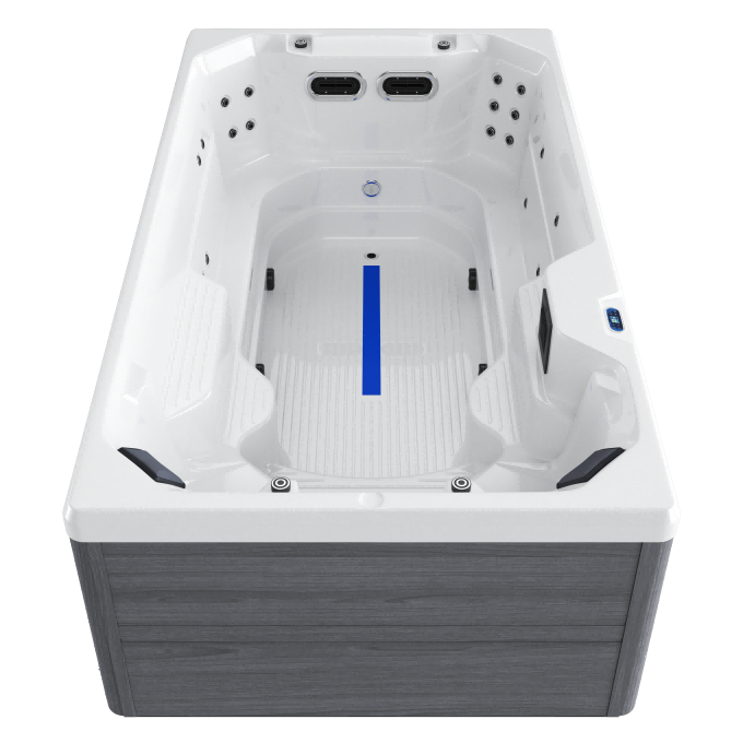 SM40 Gray Plume Pearlescent White