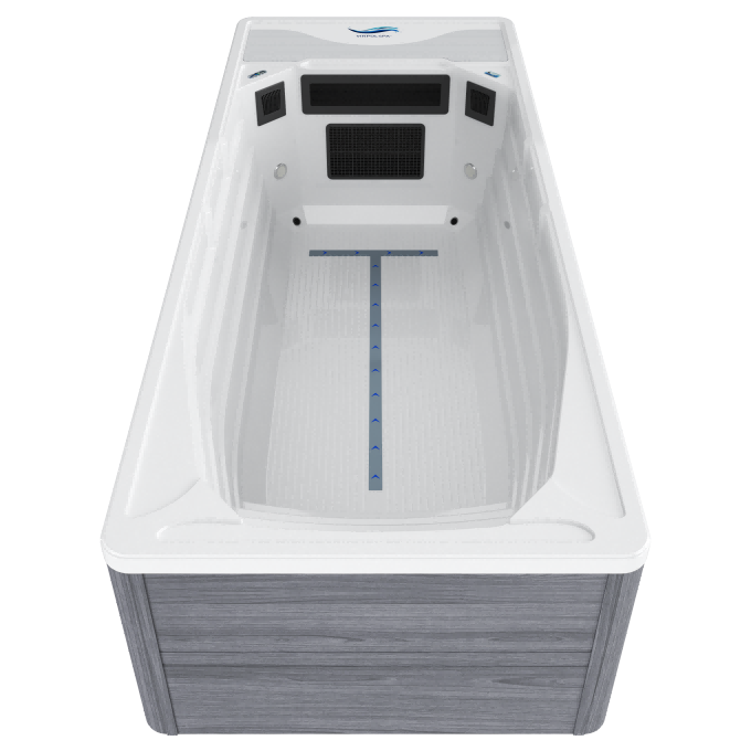 MinGlide Gray Plume Pearlescent White