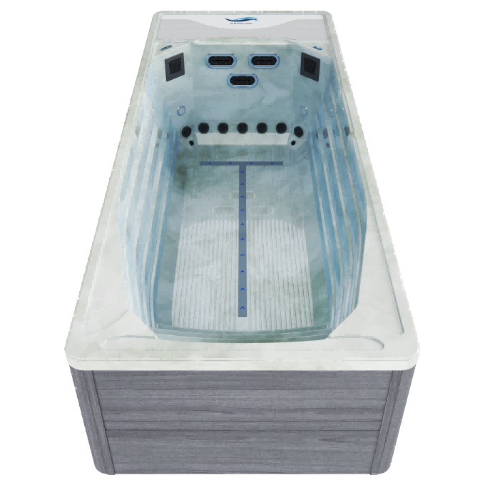 MinGlide Pro Gray Plume Cloud Azure