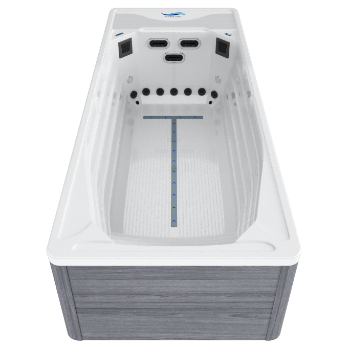 MinGlide Pro Gray Plume Pearlescent White