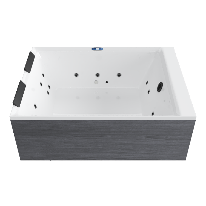 Aurora S Gray Plume White