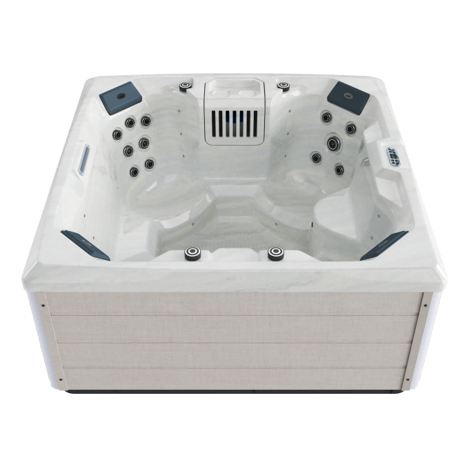 DAPHNE Woven Linen Cloud Ash