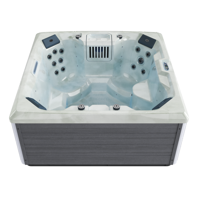 DAPHNE Gray Plume Cloud Azure